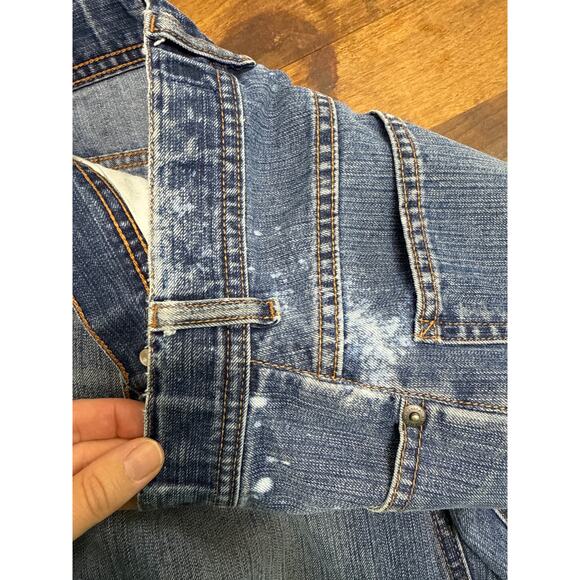 Old Navy's Loose Blue Jeans Vintage Y2K '05 Boys Adjustable Waist Size 8 Reg - Picture 7 of 16